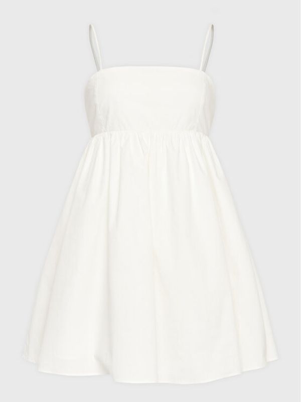 Glamorous Glamorous Лятна рокля CA0395 Бял Regular Fit