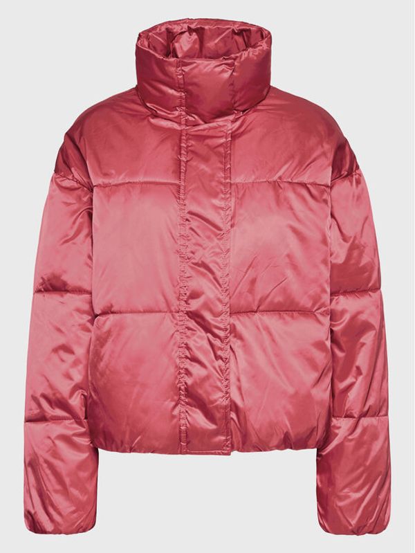 Glamorous Glamorous Пухено яке CK6742 Розов Regular Fit