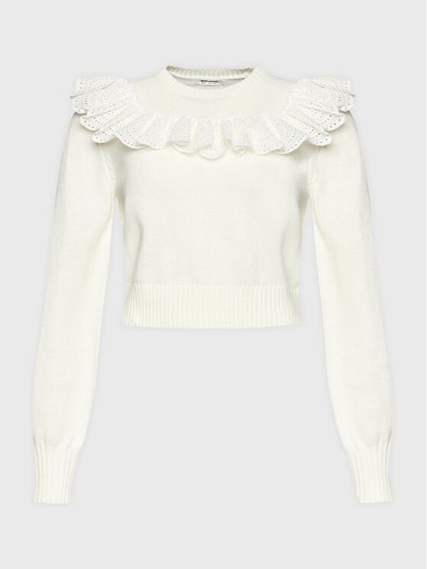 Glamorous Glamorous Пуловер CK6967 Екрю Regular Fit