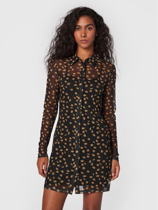 Glamorous Glamorous Рокля тип риза AN4337 Черен Regular Fit