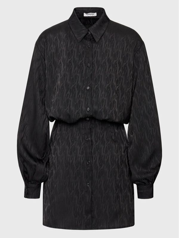 Glamorous Glamorous Рокля тип риза TM0689 Черен Regular Fit