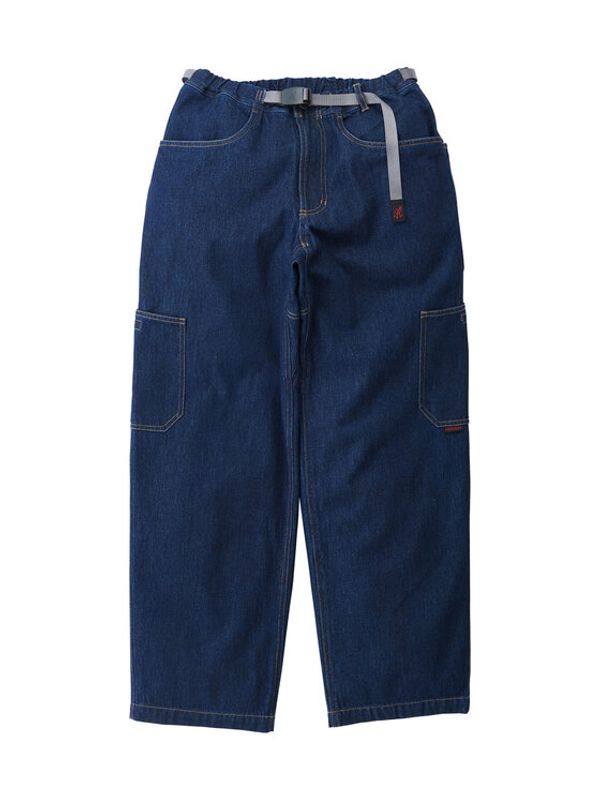 Gramicci Gramicci Текстилни панталони G3SM-P073 Тъмносин Regular Fit