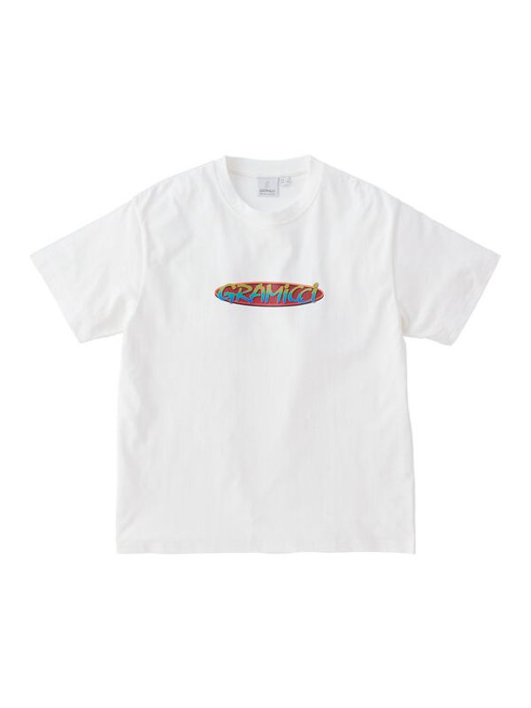 Gramicci Gramicci Тишърт G3SU-T043 Бял Casual Fit