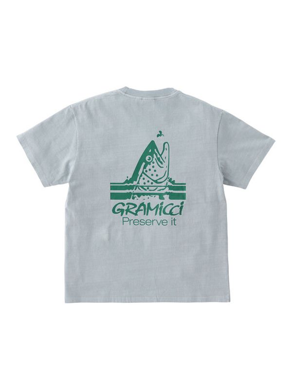 Gramicci Gramicci Тишърт G3SU-T050 Сив Casual Fit