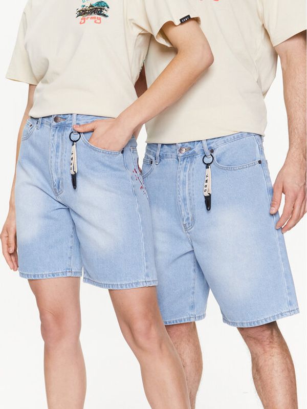 Grimey Grimey Дънкови шорти GSJ157 Син Regular Fit