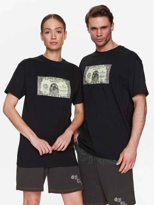 Grimey Grimey Тишърт GA664 Черен Regular Fit