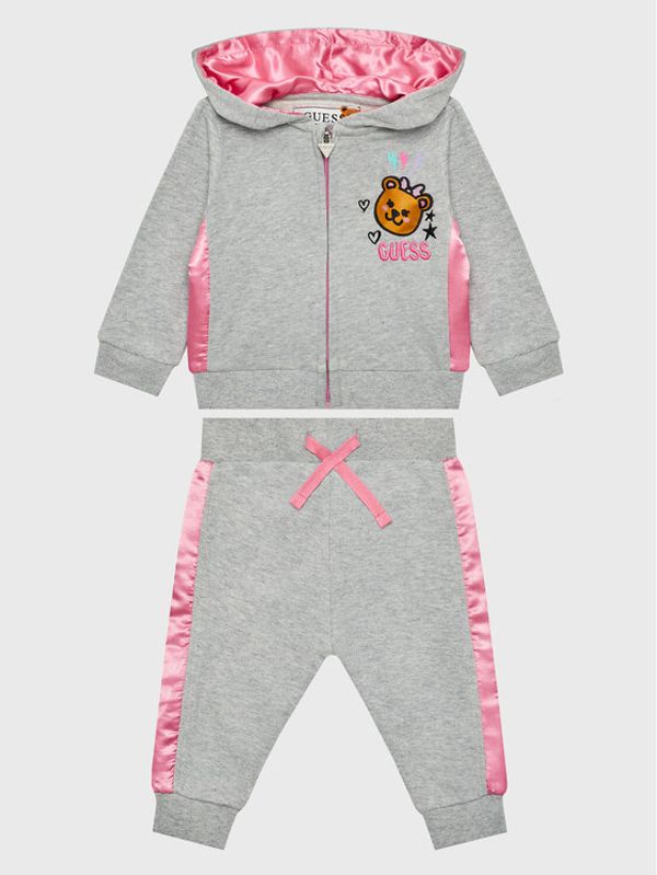 Guess Guess Анцуг A3RG04 K8643 Сив Regular Fit