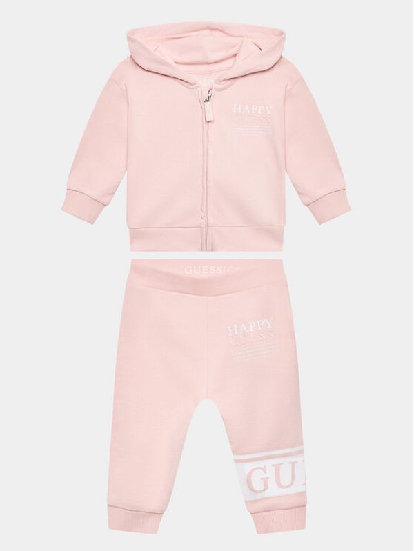 Guess Guess Анцуг A3YG19 KA6R4 Розов Regular Fit