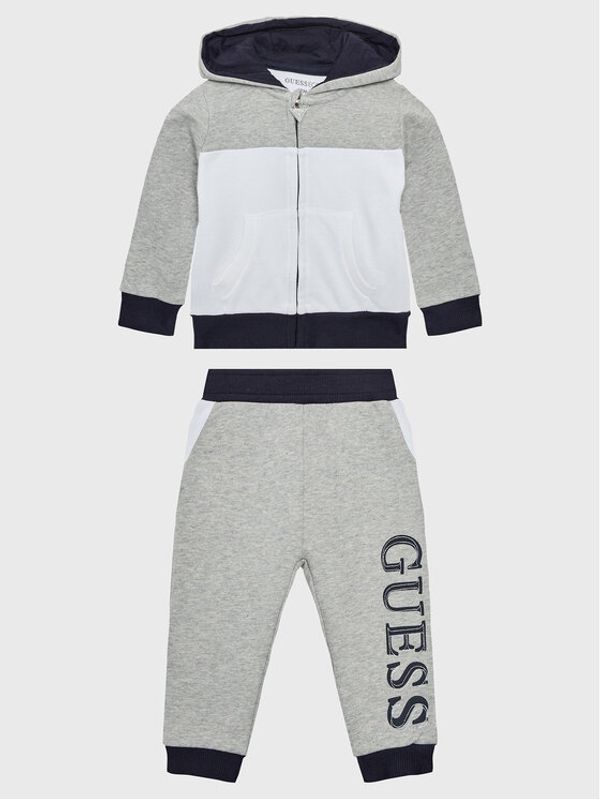 Guess Guess Анцуг I3RG01 KA6R3 Сив Regular Fit