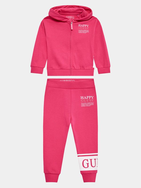 Guess Guess Анцуг K3YG03 KA6R4 Розов Regular Fit