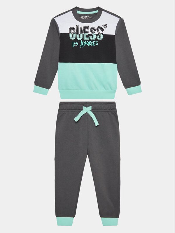 Guess Guess Анцуг N3YG09 KA6R0 Сив Regular Fit