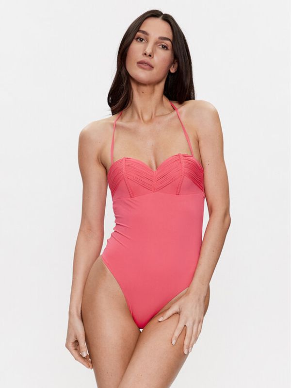 Guess Guess Бански костюм E2GJ64 MC043 Розов