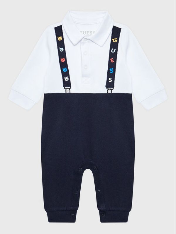 Guess Guess Бебешки гащеризон без стъпала P3RG05 KA6W0 Тъмносин Regular Fit