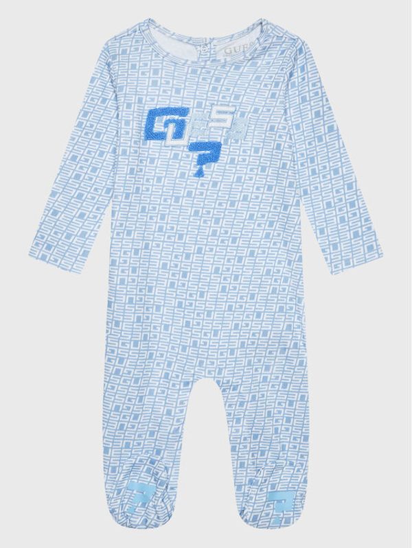 Guess Guess Бебешки гащеризон със стъпала P2BG01 KA6W0 Син