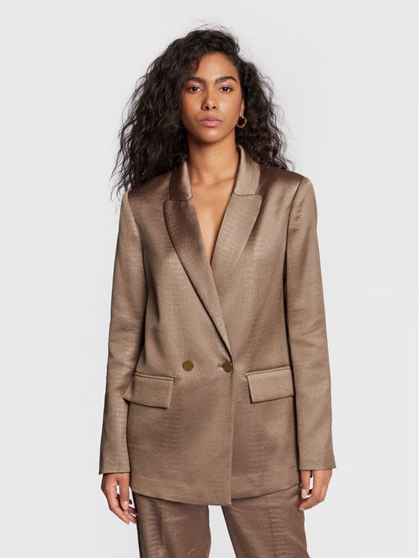 Guess Guess Блейзър W3RN12 WF562 Зелен Regular Fit