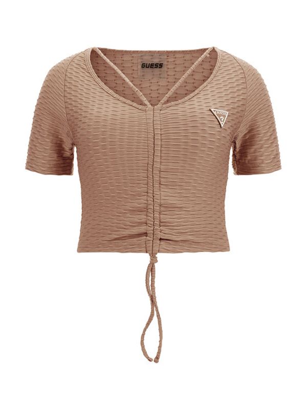 Guess Guess Блуза Delma V3GP09 KBOA2 Сив Regular Fit