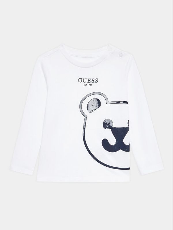 Guess Guess Блуза I3YI01 K8HM4 Бял Regular Fit