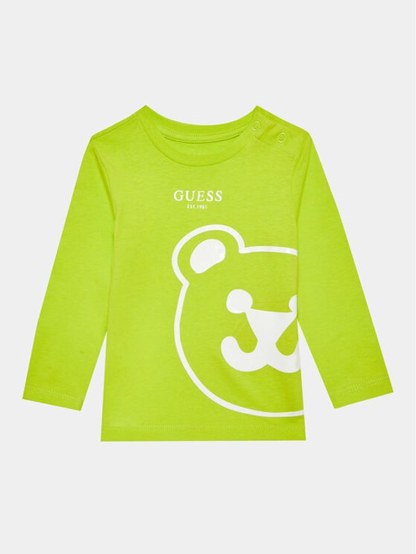 Guess Guess Блуза I3YI01 K8HM4 Зелен Regular Fit