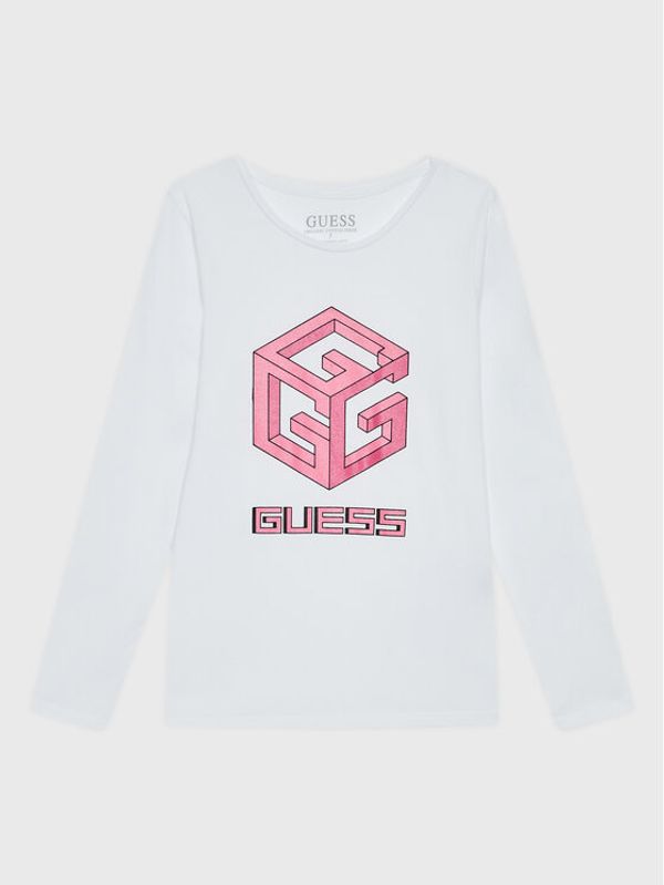 Guess Guess Блуза J2BI20 J1311 Бял Regular Fit