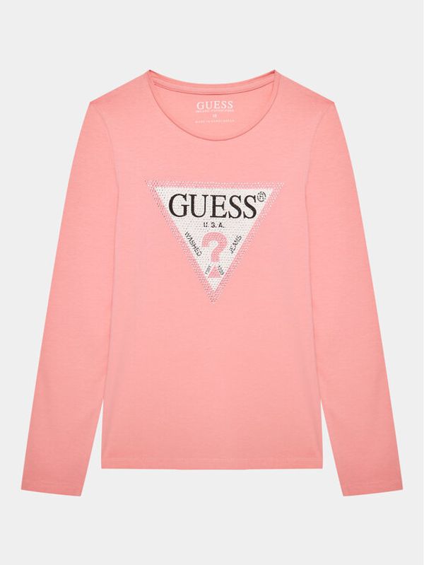 Guess Guess Блуза J2YI50 K6YW1 Розов Regular Fit