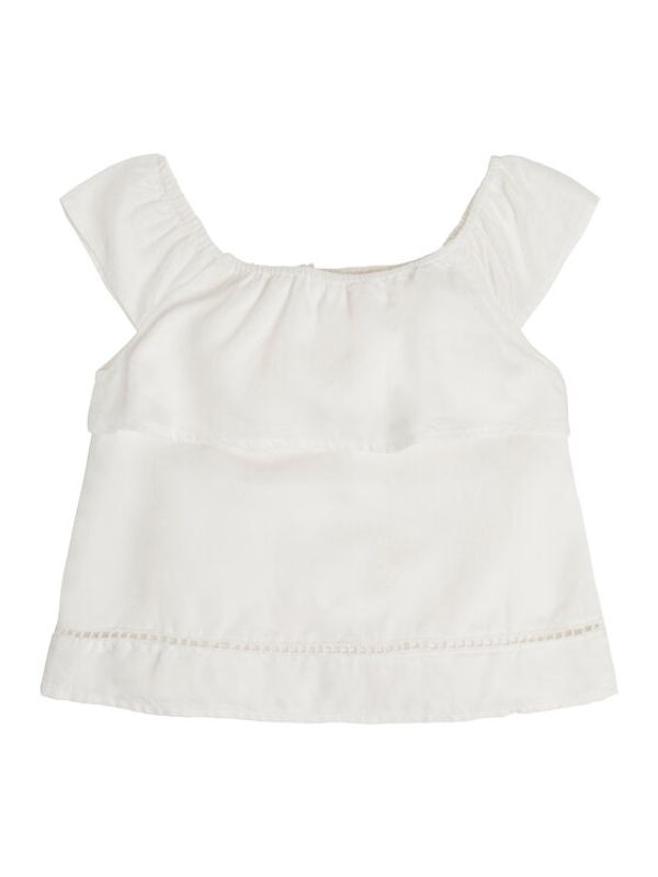 Guess Guess Блуза J3GH01 WE8R0 Бял Regular Fit