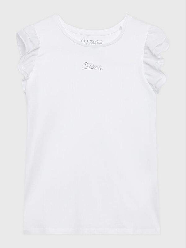 Guess Guess Блуза J3GP03 K6YW1 Бял Regular Fit