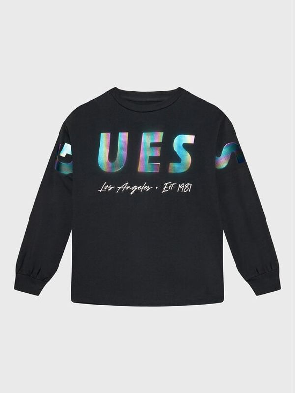 Guess Guess Блуза J3RI07 KBKD0 Черен Regular Fit