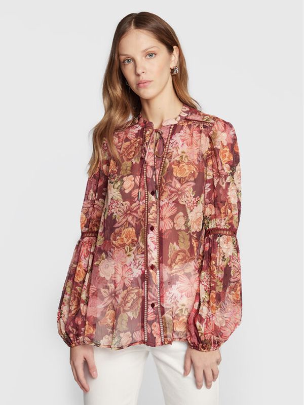 Guess Guess Блуза Josette W3RH56 WDW52 Розов Regular Fit