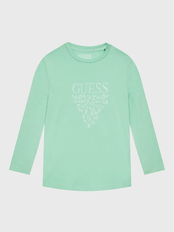 Guess Guess Блуза K2YI01 K6YW1 Зелен Regular Fit