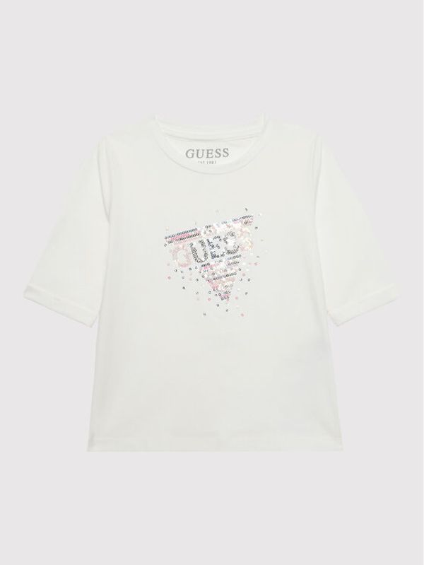 Guess Guess Блуза K2YI17 KAPO0 Бял Regular Fit