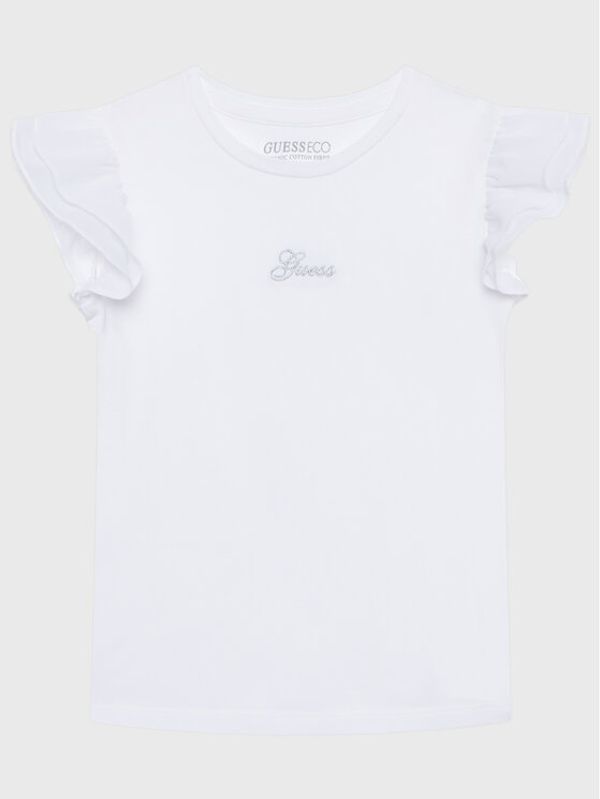 Guess Guess Блуза K3GP25 K6YW1 Бял Regular Fit