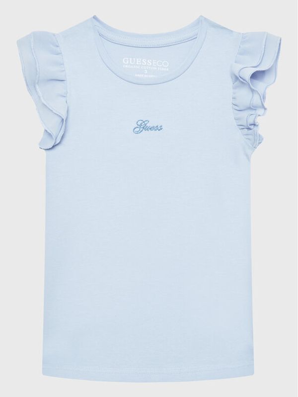 Guess Guess Блуза K3GP25 K6YW1 Син Regular Fit