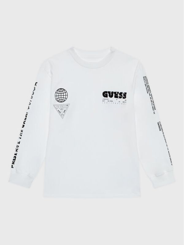 Guess Guess Блуза L2BI04 I3Z13 Бял Oversize