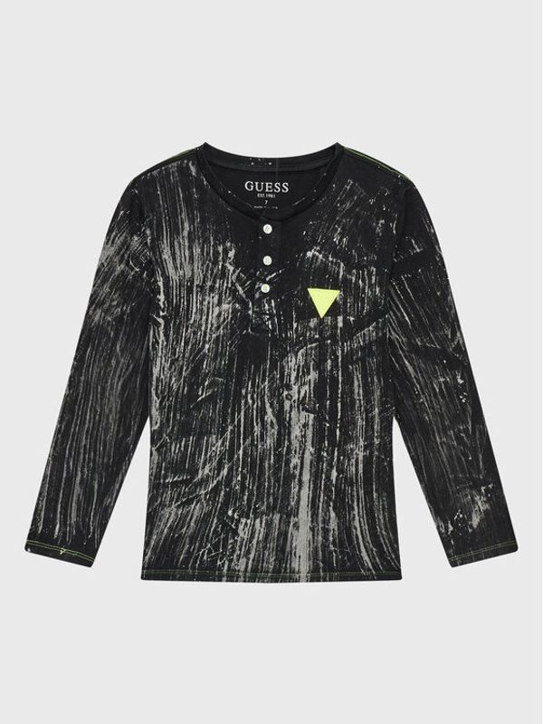 Guess Guess Блуза L2BI09 K8HM3 Черен Regular Fit