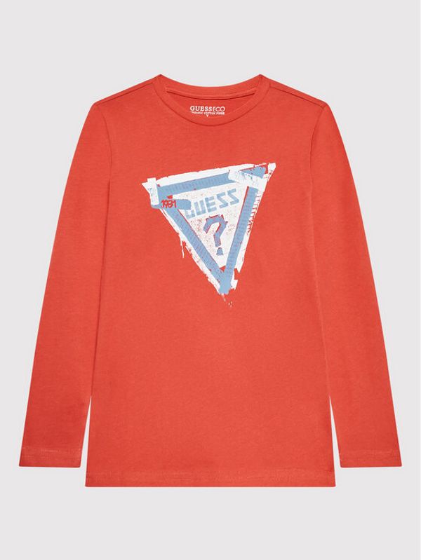 Guess Guess Блуза L2YI03 K8HM0 Червен Regular Fit