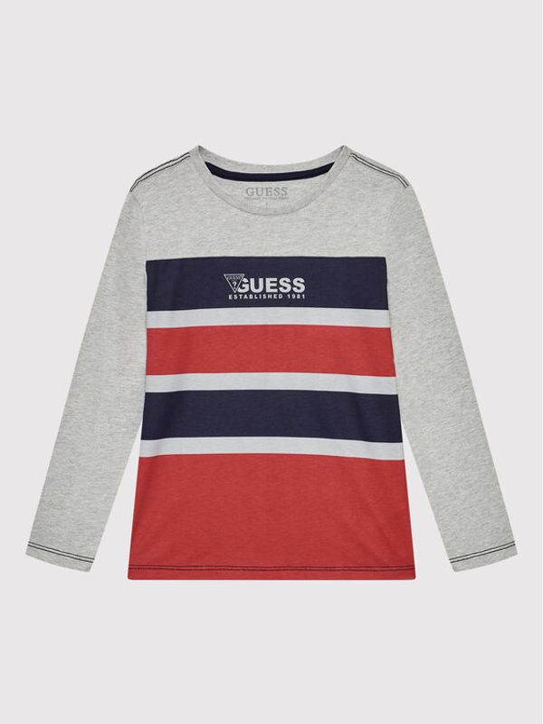 Guess Guess Блуза L2YI35 K8HM0 Сив Regular Fit