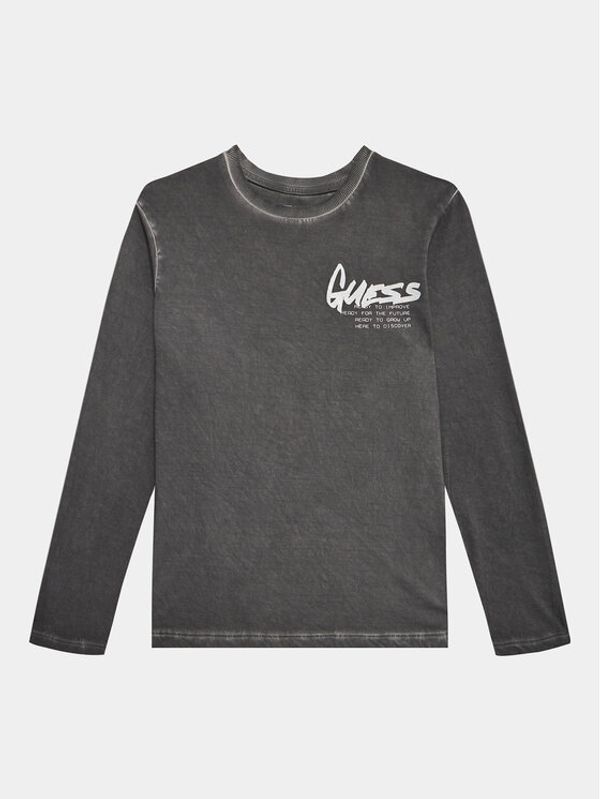 Guess Guess Блуза L3YI30 K8HM4 Сив Regular Fit