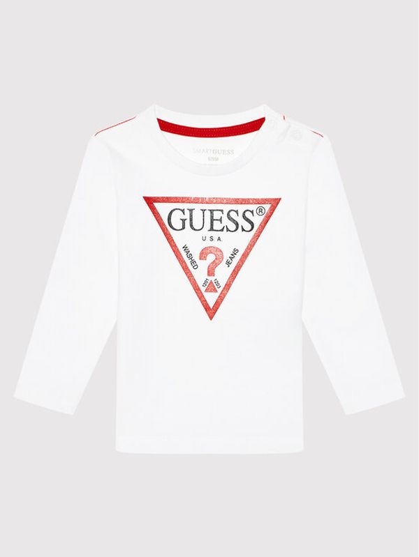 Guess Guess Блуза L84I29 K8HM0 Бял Regular Fit