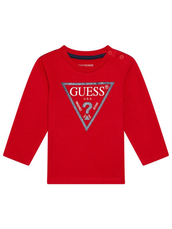 Guess Guess Блуза L84I29 K8HM0 Червен Regular Fit