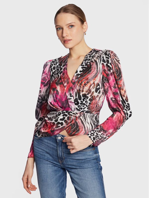 Guess Guess Блуза Lorenza W3RH62 WEDU2 Цветен Regular Fit