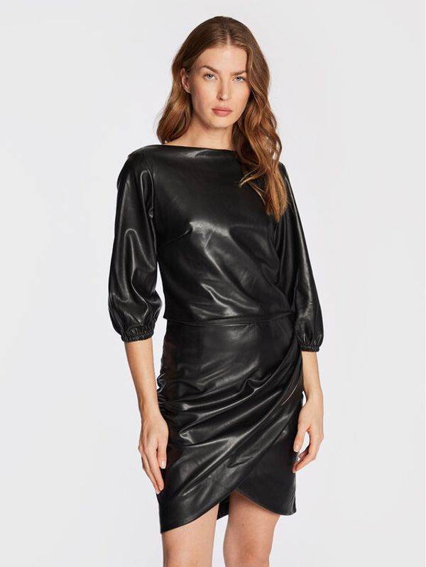 Guess Guess Блуза Margot W2BH24 KAWP0 Черен Regular Fit