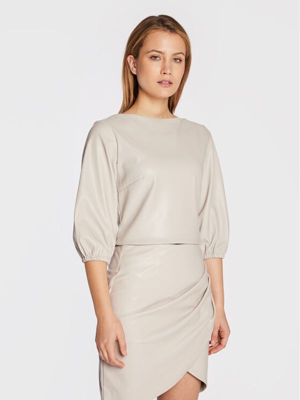 Guess Guess Блуза Margot W2BH24 KAWP0 Сив Regular Fit