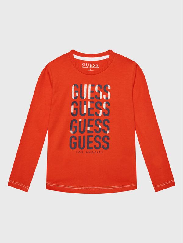 Guess Guess Блуза N2BI12 I3Z11 Оранжев Regular Fit