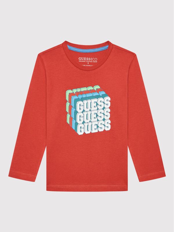 Guess Guess Блуза N2YI01 K8HM0 Червен Regular Fit