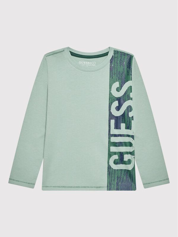 Guess Guess Блуза N2YI20 K8HM0 Зелен Regular Fit