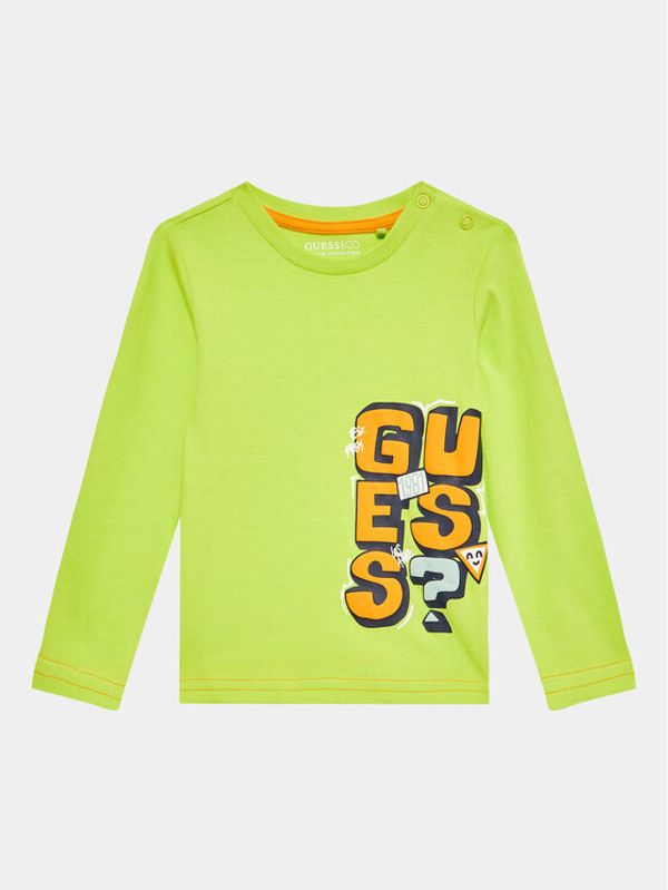 Guess Guess Блуза N3YI01 K8HM0 Зелен Regular Fit