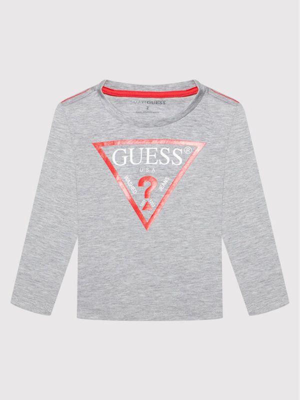 Guess Guess Блуза N84I24 K8HM0 Сив Regular Fit