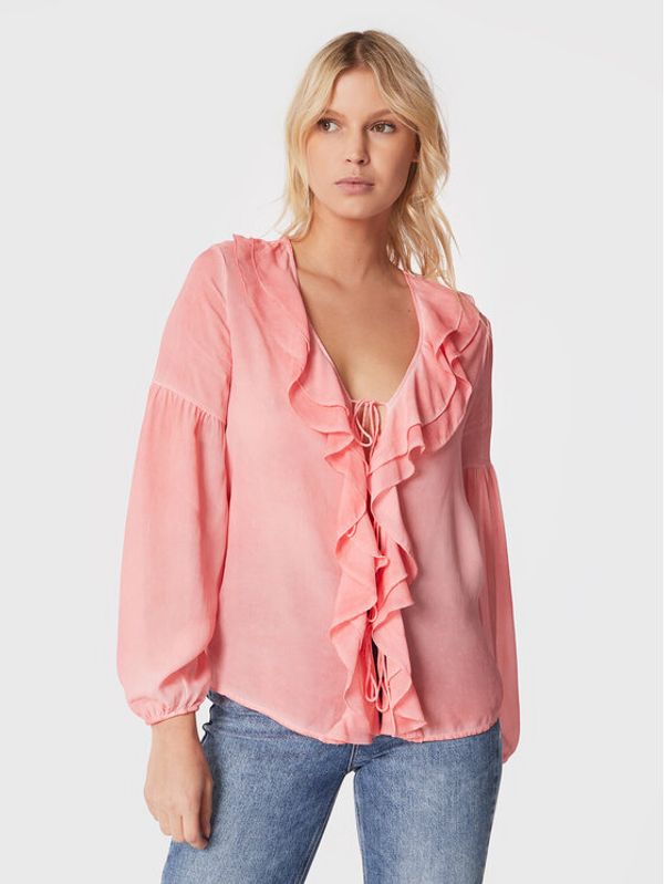 Guess Guess Блуза W3RH58 WF5K0 Розов Regular Fit