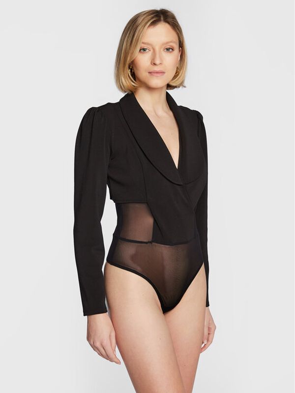 Guess Guess Боди W3RP03 KBJ92 Черен Regular Fit