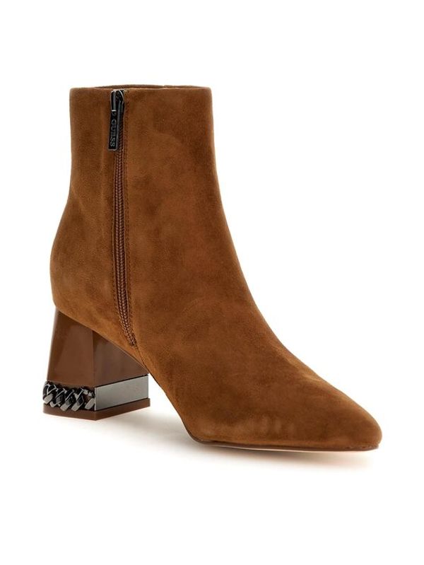 Guess Guess Боти Fiddle FL7FDD SUE10 Кафяв